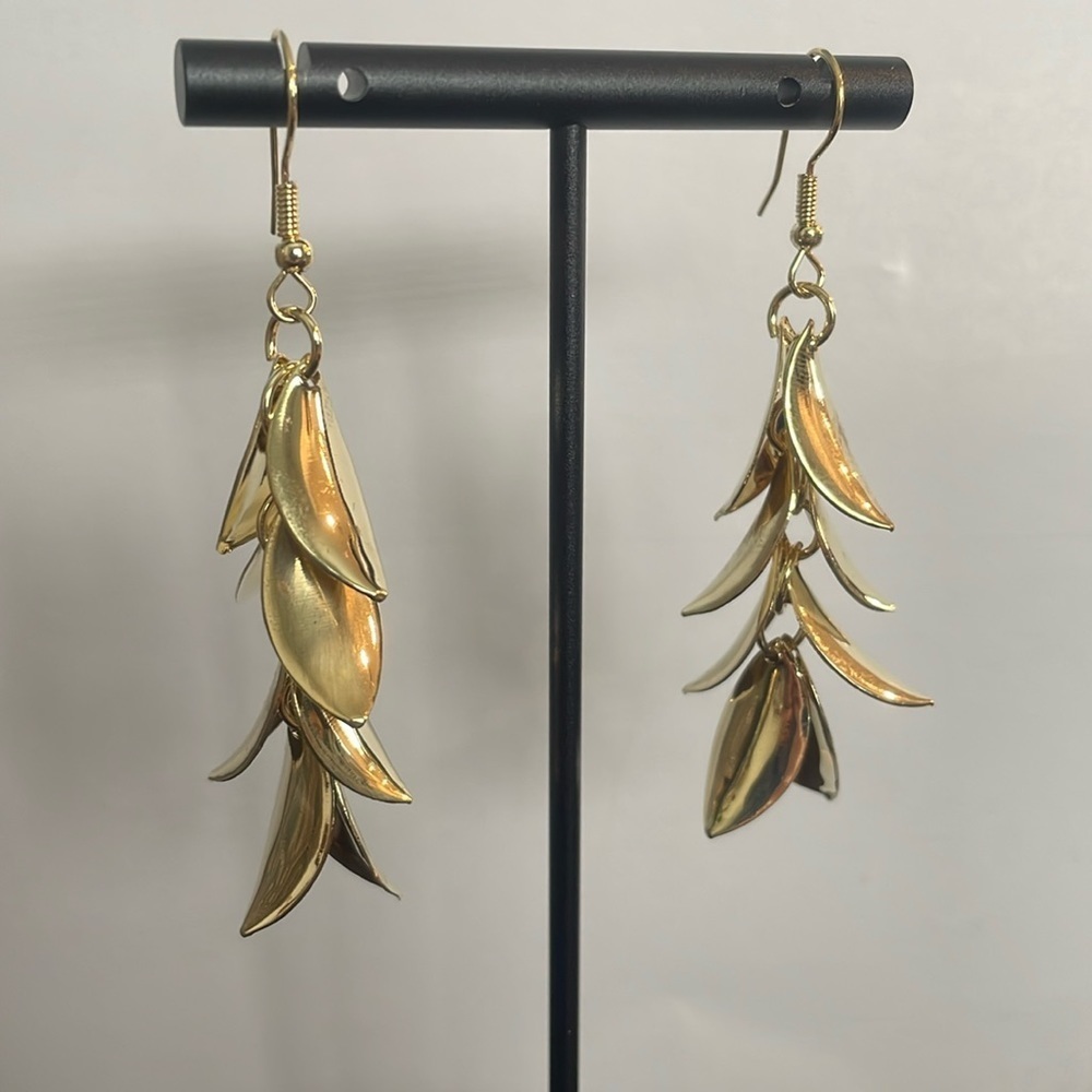 Gold Drop Dangle Fashion Earrings